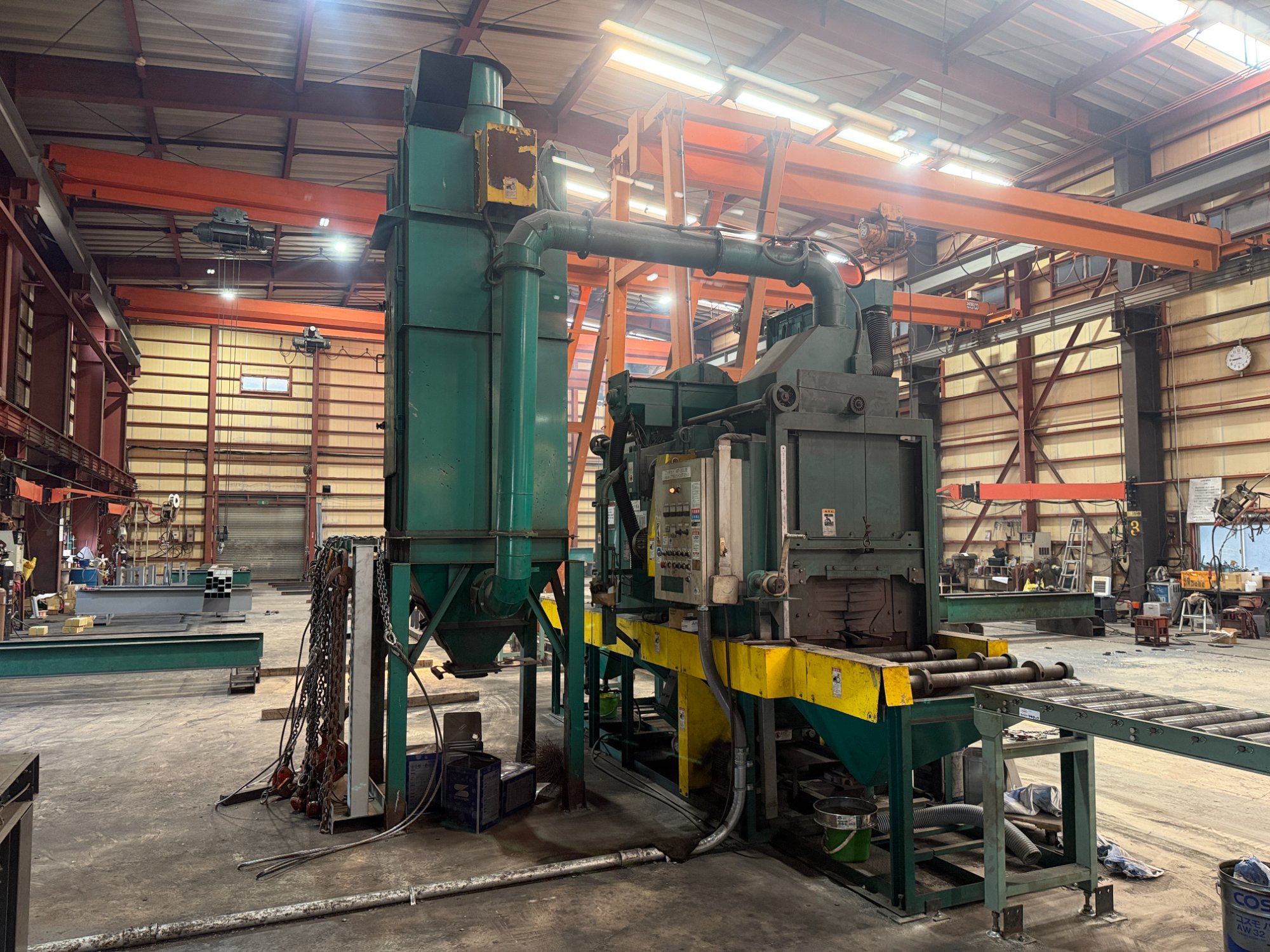 ショットブラスト 形鋼用